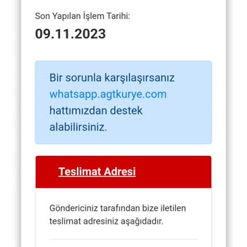 AGT Kurye 1 Aydır Kargo Teslimatı Yapamadı
