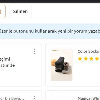 Trendyol Gerçek Yorumları Onaylamıyor