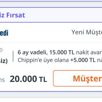 Bankacılık Düzenleme ve Denetleme Kurumu Nakit Avans Yanıltmacası