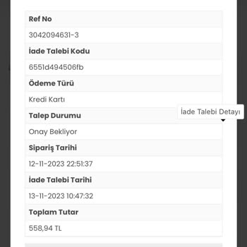 Doğtaş Ruum Store İade İsteğimi Gerçekleştirmeden Kargoya Verdi