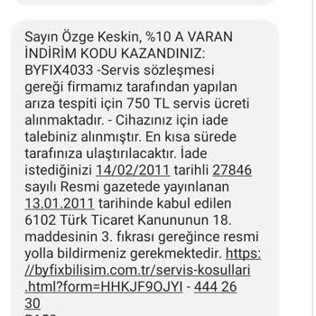 ByFix Servis Telefon Servis Para Ücreti