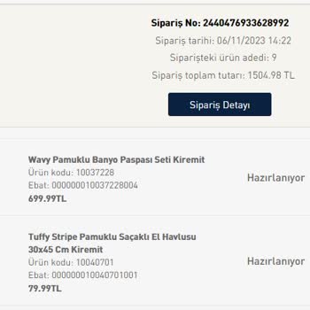 English Home Siparişim Teslim Edilmedi