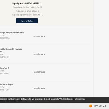 English Home Siparişim Teslim Edilmedi