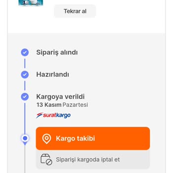 Sürat Kargo Ürünü Teslimat Süresi Uzatması