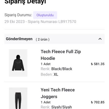 Lobbeco Sipariş Gecikmesi Veya Yollanmaması