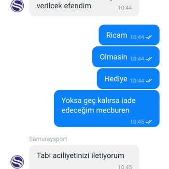 Samuray Spor Yanıltıcı Bilgi...