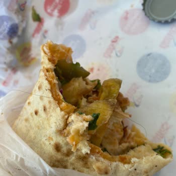 Donas Dürümden Çıkan Saç