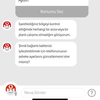 Vodafone Tarifesi Ve Bağlantı Sorunu