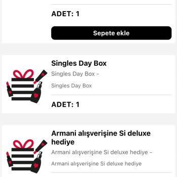 Sephora Alışverişimdeki Hediye Ürünü Yollamadı.