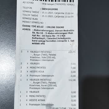 Köfteci Yusuf İçinden Zımba Teli Çıktı