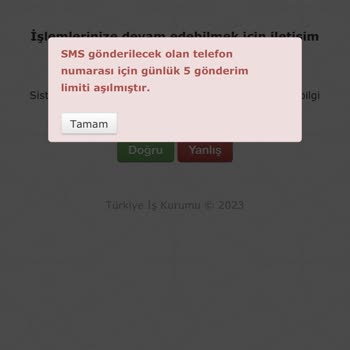 İŞKUR İş Arama Statü Aktif Olmuyor