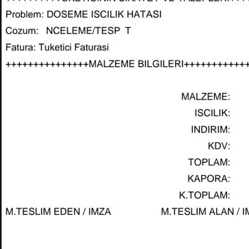 İstikbal Defolu Ürünün Değişimi Yapılmıyor.