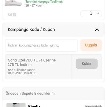 In Street Yanlış Ürün Gönderimi