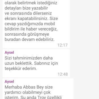 QNB/Enpara Troy Desteği Sunmuyor.