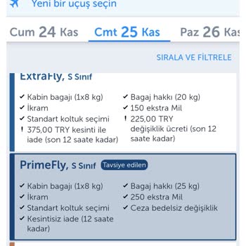 Türk Havayolları Ücretsiz Değişiklikte Ücret İstiyor