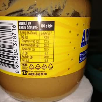 Amigo Yer Fıstığı Ezmesinden Plastik Çıktı