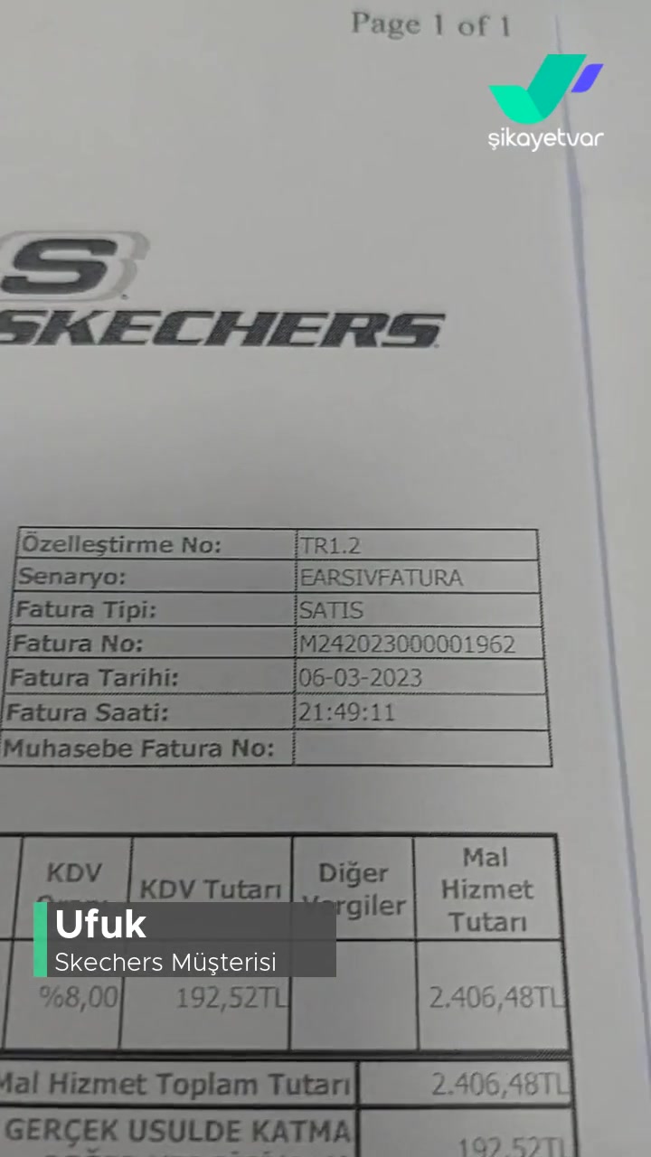 Günde En Fazla Yarım Saat Giydiğim Skechers Tabanı Yırtıldı! videonun kapak resmi