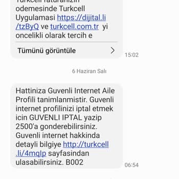 Turkcell Başkalarına Ait Fatura Detayları Gönderiyor