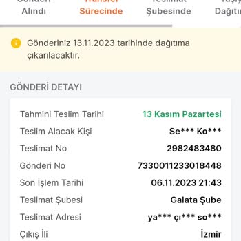 Trendyol Express Kargonun Bir Hafta Geçmesine Rağmen Hala Gelmedi