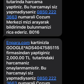 Enpara Hesabımda Güvenlik Açığı Olduğu İçin Param Çekildi
