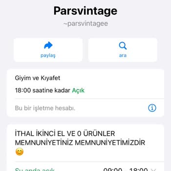 Parsvintagee (Instagram) Paralarımızı Alıp Siparişleri Göndermiyor