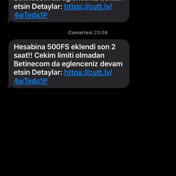 Betine Sürekli SMS Alıyorum