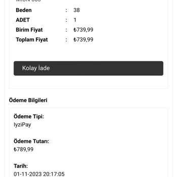 Vakro Boutique Ürünler Gönderilmiyor Ve Cevap Verilmiyor
