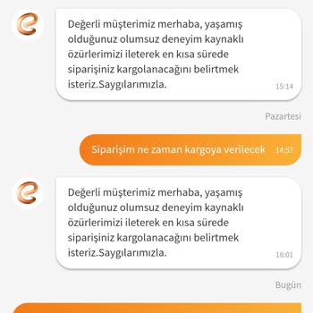 Trendyol'da 12 Gündür Ürünümü Göndermeyen Eczacıbaşı Market