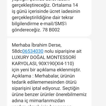 Vivense Haksız Ürün İptali