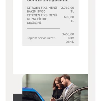 Citroen Arkas Karşıyaka Fahiş Fiyat Bakım Kampanyası