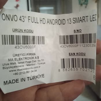 Onvo A101'deki Kurulum Ücreti Hayal Kırıklığı