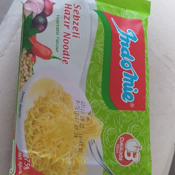 indomie Ürünün İçinden Yağı Çıkmadı