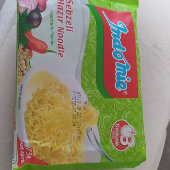indomie Ürünün İçinden Yağı Çıkmadı