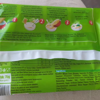 indomie Ürünün İçinden Yağı Çıkmadı