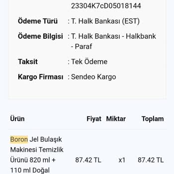 Boron İade Taleplerine Dönmüyor
