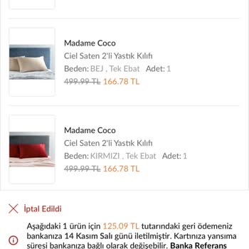 Madame Coco Stoğunda Olmayan Ürünü Satıyor