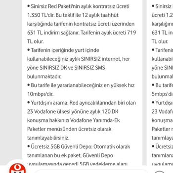 Vodafone Yanlış Ve Eksik Beyanla Tüketiciyi Mağdur Etmeye Devam Ediyor