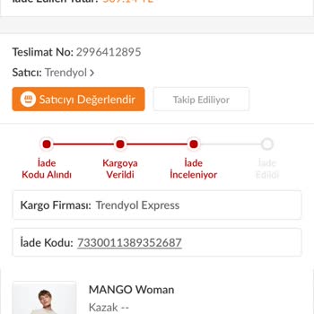 Trendyol İade Edilen Ürünlerimi, Ürün Yok Diyerek Ücret İadesi Yapmadılar