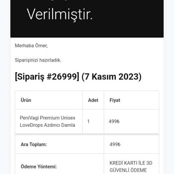 Penivagi Premium 10 Günde Teslimat Hayal Kırıklığı!