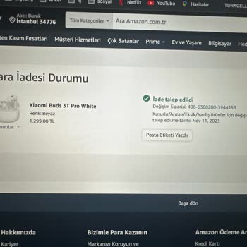 Amazon İnceleme Süreci Mağduriyeti