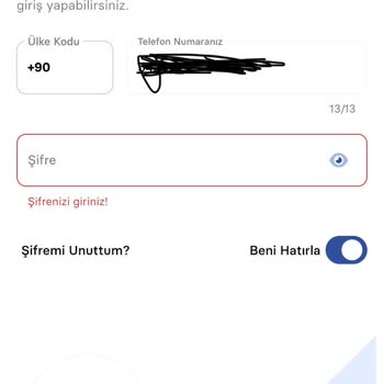 Mefete Hesabıma Giriş Yapamıyorum