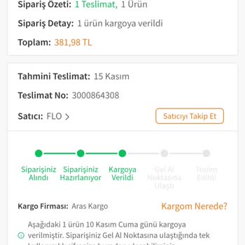 İskenderun Aras Kargo Sahil Şube Kargo Teslim Etmiyor