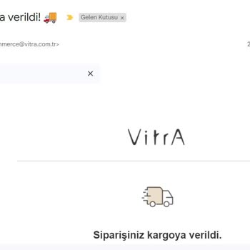 Vitra Online'dan Aldığım Ürünleri Bir Türlü Teslim Alamamak