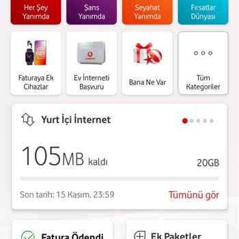 Vodafone Net Haksız Fatura Aşım Ücretine İtirazım Var