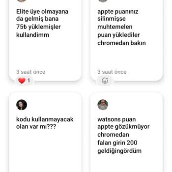 Watsons Kupon Ve Puan Adaletsizliği
