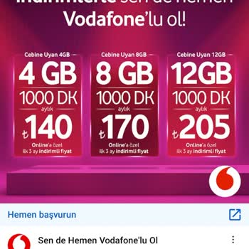 Vodafone Tüketici Hak İhlali