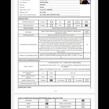 Sağlık Bakanlığı Karaman Merkezden Aldığım 69 Raporum İptal Olmuş