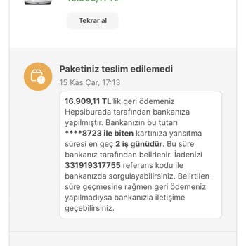 Hepsiburada İndirimli Sattığı Ürünleri Kafasına Göre İade Yapıyor!