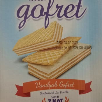 Bifa Bisküvi Acı Tad Ve Metal Parça İçeren Gofret Şoku