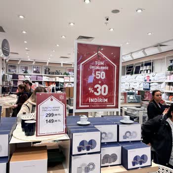 English Home Yüzde 50 Artı Kasada Yüzde 30 İndirim Aldatma